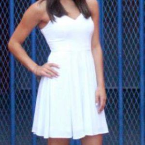 White Mini-dress (Express)